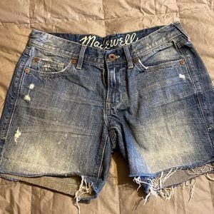 Madewell cutoff shorts